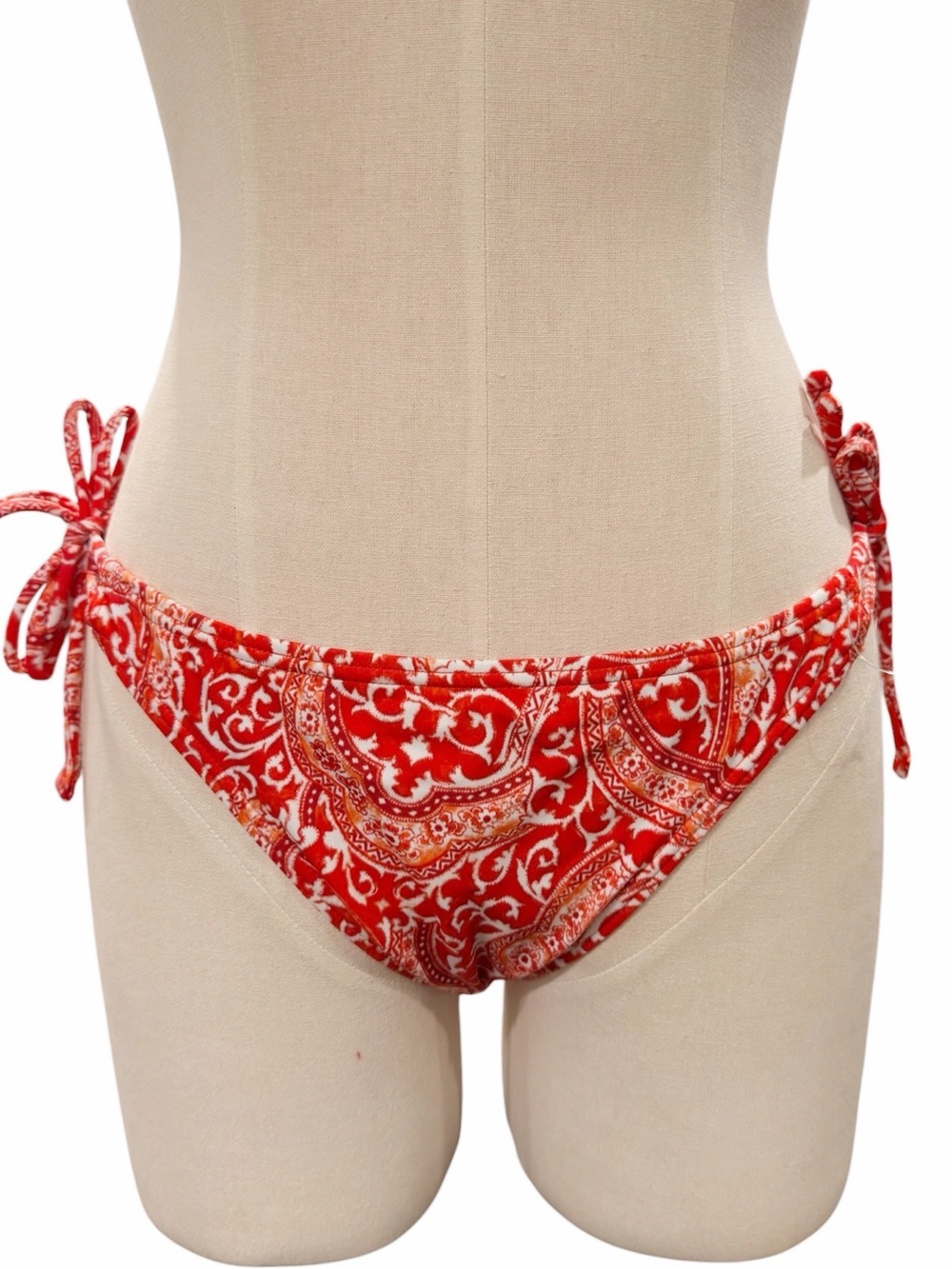 ECHO New York Paisley Print Double Side Tie Bikini Bottoms